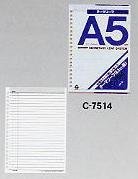 i܂Ƃߔj RNg [Y[t e[}[t 6.5~r A5 20 C-7514 y×10z