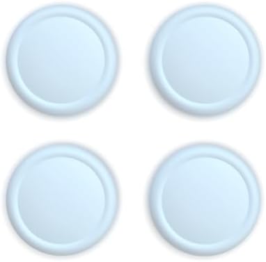 PlayVital Thumb Grips for Nintendo Switch 2, 4-Pack Silicone Joystick Caps for Joycon 2 Accessories, Comfort Thumbstick Grip Covers - Heaven Blue