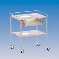 6821877 Mobile Stand w/Shelf S/S SS Ea Blickman Health -3026SS
