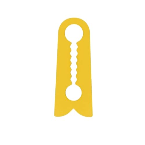 Butées anti-choc en silicone jaune lot de 4 pour protection loquet