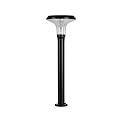 Gama Sonic Vantage Bollard Solar Pathway Light, 200 Lumens Warm White 2700K LED, Waterproof Outdoor Landscape Lights