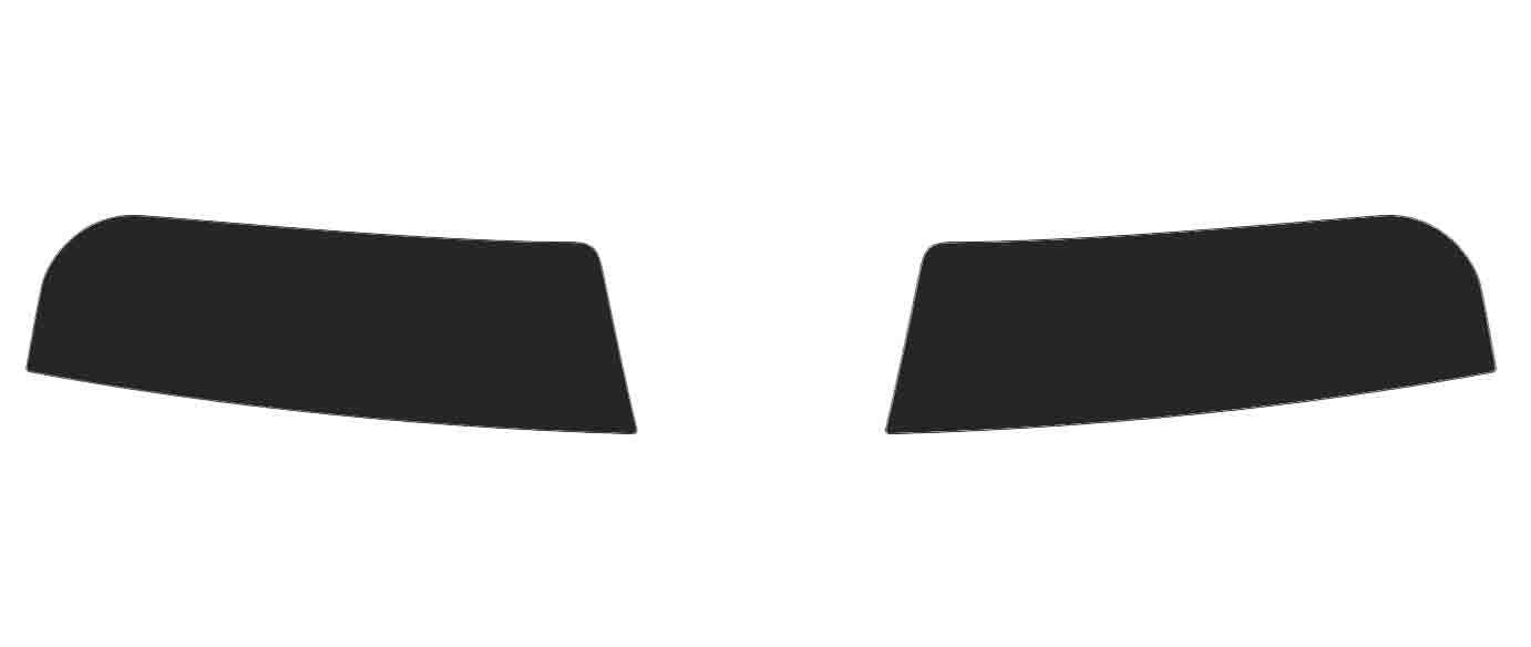 The Tint Effect Precut Window Tint Kit Compatible with Ford Ranger (2024-2025) Crew Cab Truck (Includes: Front Windshield Visor precut in 15%) Automotive Film