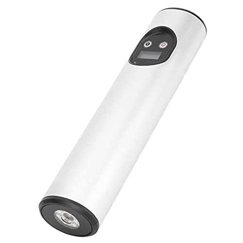 Air Mattress Pump, Rechargeable Air Pump Small Compact for Bicycle for Ball Inflatable for Car(Silver) - Image 4