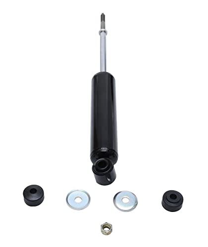 Image of Detroit Axle - 2 Front Shock Absorbers for 4WD 1987-2004 Dodge Dakota, 1998-2003 Durango, Front Replacement Shock Absorbers Pair Set 1999 2000 2001 2002