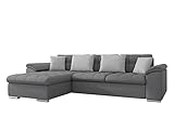 Schlaffläche: 227x129 cm Mirjan24 Ecksofa Diana, Eckcouch mit Bettkasten und Schlaffunktion, Elegante Couch, Polsterecke Sofa, Couchgarnitur, Schlafsofa, Bettsofa (Uttario Ve. 2971 + Uttario Ve. 2973, Ecksofa Links)