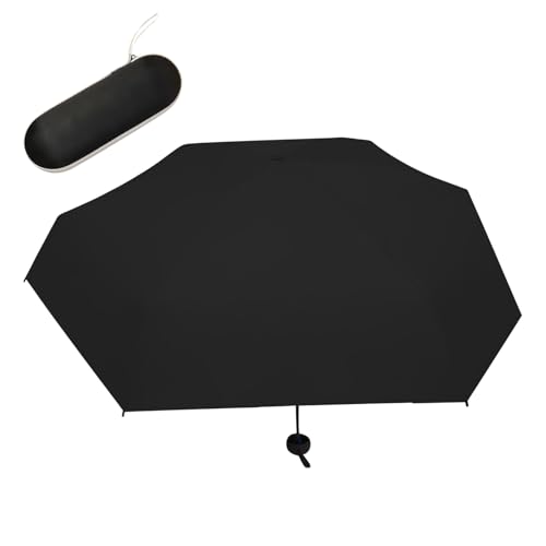 Parasol avec poche de protection UV auvent de voyage pliant et compact