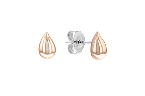 Calvin Klein Women's SCULPTURED DROPS Collection Stud Earrings in Carnation Gold - 35000072