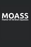  MOASS - Mother Of All Short Squezzes: MOASS Mother Of All Short Squezzes Superstonk Meme Notizbuch Notizheft Schulheft 6 x 9 Zoll Kariert Geschenk