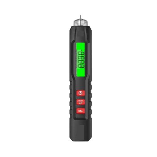 Voltmètre et testeur de tension sans contact avec détection de diode et condensateur