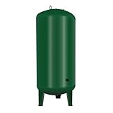 Vollautomatischer Wasserlieferant aus Kohlenstoffstahl,Leitungswasser-Zusatztank,Hausbrunnenpumpen-Wasserdrucktank,39/66/105.6gal vertikaler Gasspeicherbehälter,Für gut/industrielle Reinigung(300L/79.