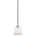 Kichler 42562BPT Granby Mini Pendant 1-Light, Brushed Pewter