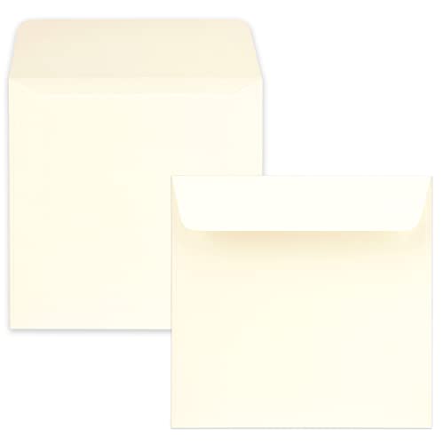 Enveloppes carrées 120g crème Neuser Paper pour expédier vos faire-part créatifs