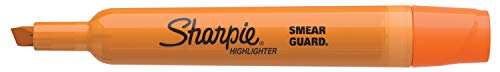 Sharpie Tank Style Highlighters, Chisel Tip, Fluorescent Orange, Box Of 12 #TOP1