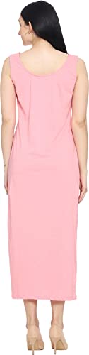 Image of ROARERS Women Maxi Length Sleeveless Cotton Black Dress