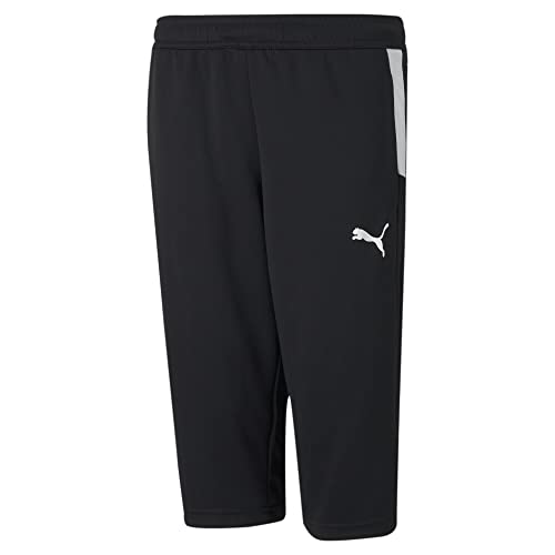 Pantalon 3/4 TeamLiga PUMA enfant pantacourt de football noir taille M sport junior