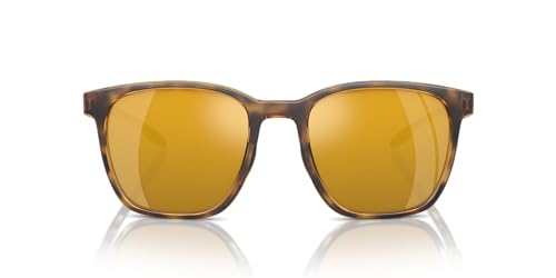 Native Unisex Sunglasses Smokey Quartz Frame, Silver Reflex Polarized Lenses, 54MM3