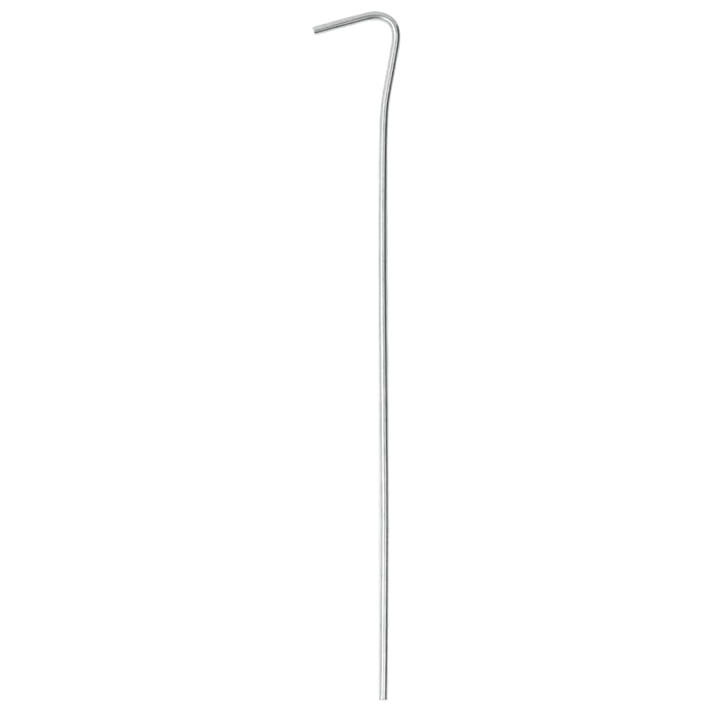 50 piquetas para tienda de campaña, 23 cm de diámetro, 3 mm de diámetro, acero galvanizado, para camping, cenadores, toldos, impermeables, ideales para tienda de campaña, jardín, terraza