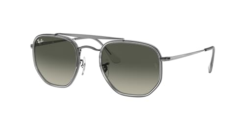 Ray-Ban RB3648M Sunglasses Bundle: RB 3648M THE MARSHAL II 004/71 The Marshal Ii Gunmetal Light and Eyewear Cleaning Kit