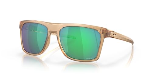 Image of Oakley Sunglasses for Men - OO9100 Leffingwell Rectangular Sunglasses PRIZM Lenses