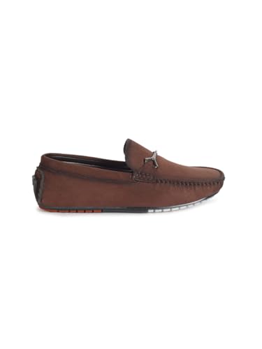 Image of AADI Men's Suede Leather Outdoor Casual Loafer Shoes