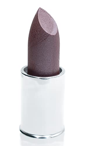 Image of Pure Ziva Violet Shimmer Cool Tone Purple Wine Mauve Creamy Pearl Lipstick Color Moisturizing Paraben Free, No Animal Testing & Cruelty Free Lip Makeup Color