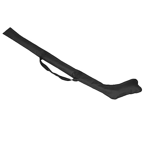 Bolsa para palos de hockey sobre hielo Abaodam negra de poliéster resistente para viaje