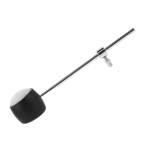 Pedal de bombo con mazo de fieltro para percusión miniatura 1