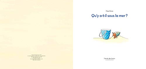 Qu'y a-t-il sous la mer? [French] 2211307094 Book Cover