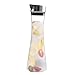 Brocca in acrilico con coperchio, brocca per acqua in plastica da 27 once Brocca per tè freddo Brocca per bevande Caraffa Brocca per bevande per acqua Caffè Tè Succo