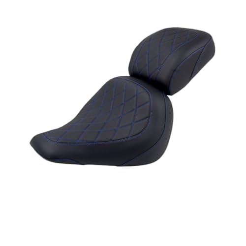Asiento motocicleta con cojines delanteros y traseros de conductor biplaza Softa