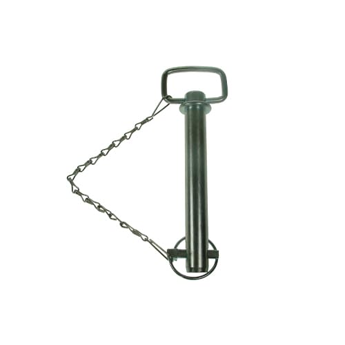 BITS4REASONS Heavy Duty Hitch Pin 25mm x 165mm – Trailer Towing Pin for Caravans, Agricultural & General Use – Black Steel