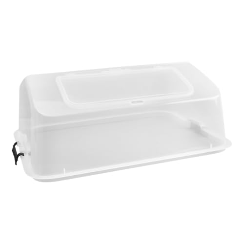 elho Green Basics Grow Garden House - Lid for Seedling Tray - Herb Planter Box - 100% Recycled Plastic - 65.5 x 48.3 x 29.2 cm - Transparent/Transparent