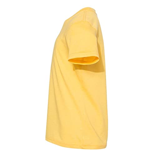 Bella + Canvas Youth Jersey T-Shirt L HTHR YELLOW GOLD3