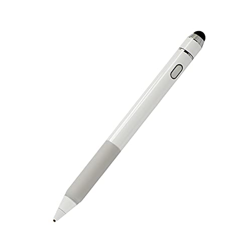 Stylet pour écran tactile blanc avec pointe ultra fine pour tablette et smartphone