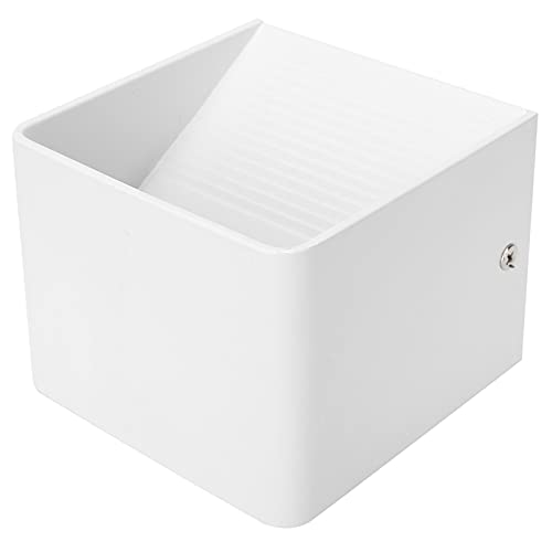 Lámpara de Pared de Diseño Elegante con Carcasa Blanca de 20W
