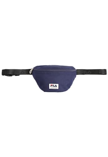 FILA Riñonera Unisex Bibirevo Small Street Waist Bag, Azul Medieval, Talla única para Todos