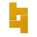 Brady 170069, ToughStripe Max Divider T Marks, 4" X 10", Yellow (Pack of 20 pcs)