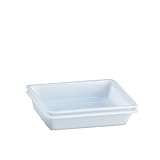 Denox Cubeta rectangular 3L. (Lote de 2 unidades) Cubeta de uso alimentario profesional 340x235x70mm