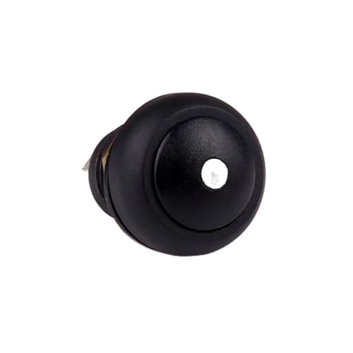 Interrupteur à bouton-poussoir 12mm LED 6V étanche pour tableau de bord auto et moto