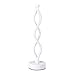 Produktbild XDLUK Twist Wave LED Tischlampe-24 Watt Warm Weiß Modernes Dekor Licht Mit Steh 17,72 Zoll Hoch Auf 4,92 Zoll Runde Basis-Helligkeit Dimmbarer Schalter  Weiß