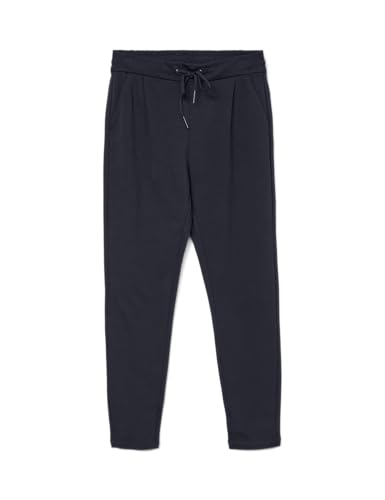 Pantalons fluides Vero Moda Vmeva, la légèreté d'une coupe ample bleue avec cordon