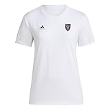 Adidas Inter Miami CF T-Shirt à Manches Courtes pour Femme, Blanc/Club Inter De Futbol Miami, XL