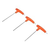BIUDECO Juego de 3 Llaves Hexagonales Interiores con Mango T 5Mm 6Mm 8Mm Acero Resistente para Mantenimiento y Reparación de Bicicletas de Montaña y Carretera