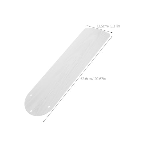 Pales de ventilateur de plafond blanc en plastique NUOBESTY lot de 5 - 3