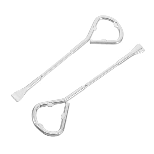 SEWOART 2 piezas Abridor Latas Pintura Metálico Herramienta Multifunción Seguro sin Bordes Afilados para Abrir Cubos y Botellas Fácil de Usar y Limpiar