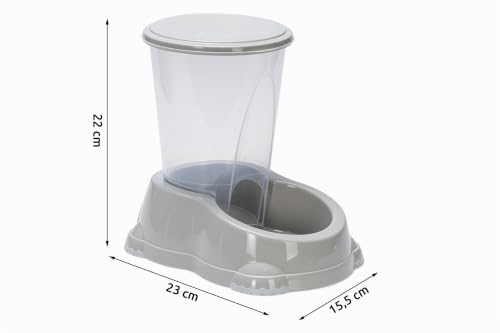 Karlie, Futterspender Storm, Grau 1,5 L