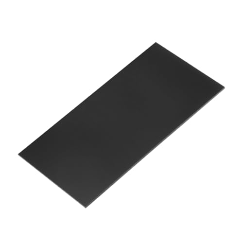 Image of DMiotech 6 x 12 x 0.1 Inch Plastic UHMW Sheets, Ultra High Molecular Weight Polyethylene, Opaque Black Polyethylene Board for Automotive, Chemical, Manufacturing, DIY Home Kitchen