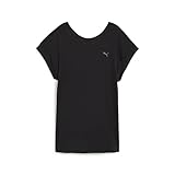 [プーマ] ジム 運動 スポーツ トレーニング MATERNITY STUDIO OVERSIZED SS Tシャツ 524857 レディース 24年春夏カラー ブラック(01)