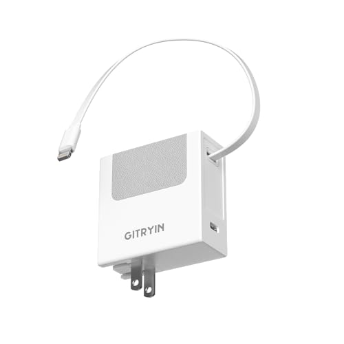 40W-PD-Retractable-USB-Wall-Charger-335in-Lightning-Cable-1-UsbC 40W PD Retractable USB Wall Charger, 33.5in Lightning Cable, 1 UsbC - Image 1
