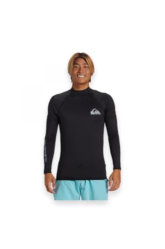 Quiksilver Everyday - Camiseta de Surf de Manga Larga con UPF 50 para Hombre